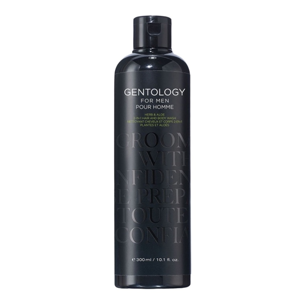 AVON GENTOLOGY HERB & ALOE 2-IN-1 HAIR AND BODY WASH 300ML - BRAND NEW